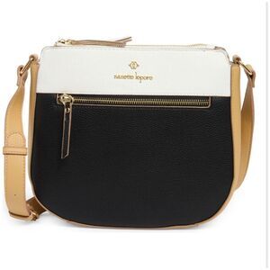 Nanette Lepore Fitch Colorblock Faux Leather Crossbody Bag – Chic Everyday